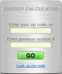 image of an energy calculator