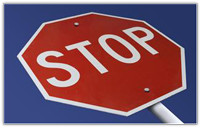 stop sign